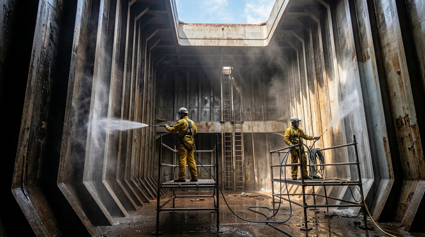 Ship Hold Cleaning
